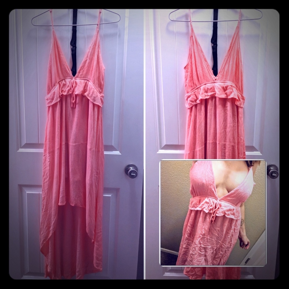 I Love Brand V-Neck Maxi Dress M